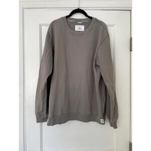 Reigning Champ Crew Neck Sweatshirt Grey Large